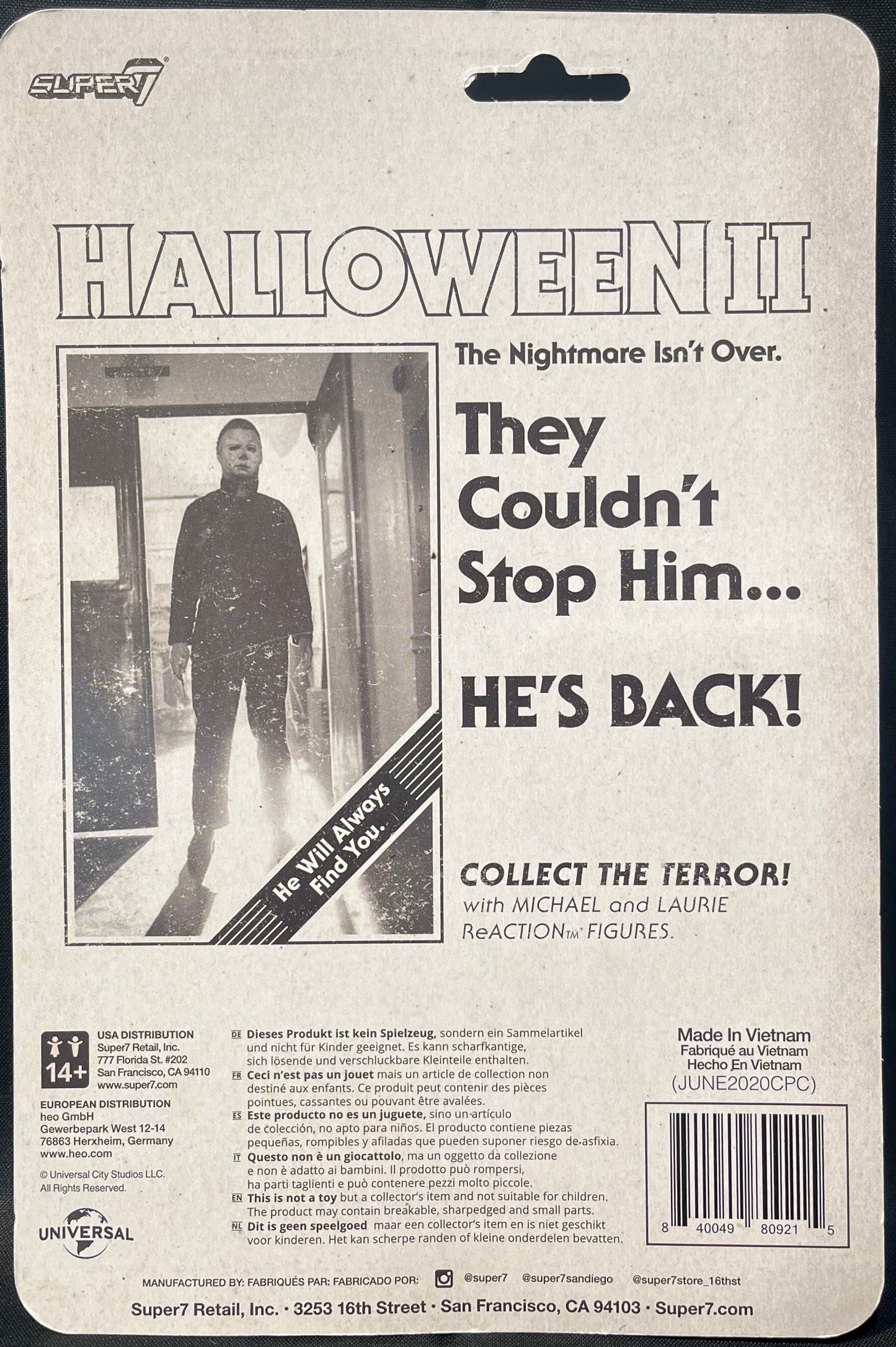 Halloween II Michael Myers