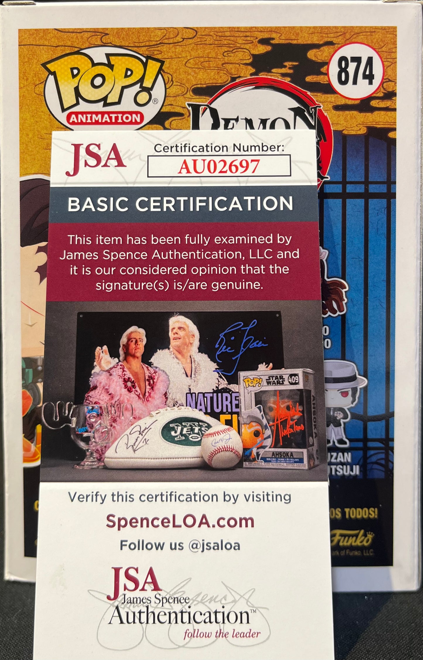 Demon Slayer Tanjiro Kamado Funko Pop 874