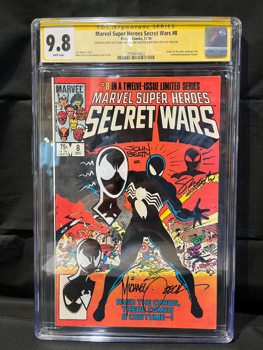 Marvel Super Heroes Secret Wars #8 CGC 9.8