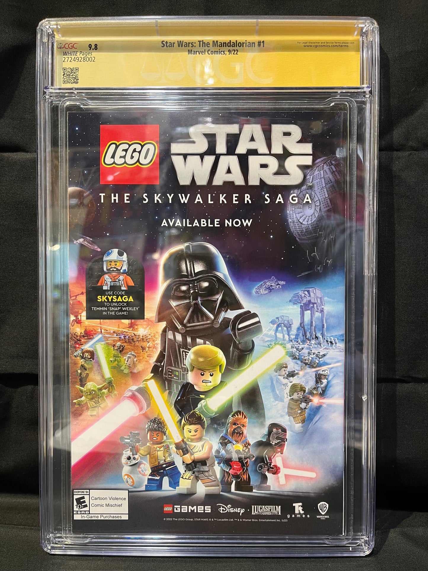 Star Wars: The Mandalorian #1 CGC 9.8