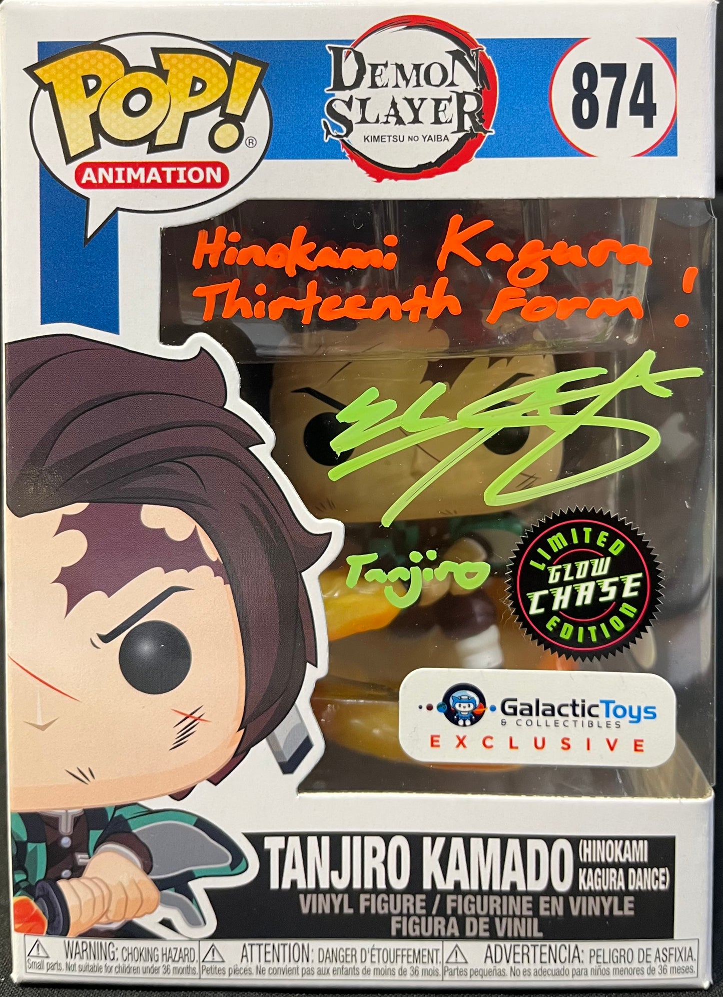 Demon Slayer Tanjiro Kamado Funko Pop 874