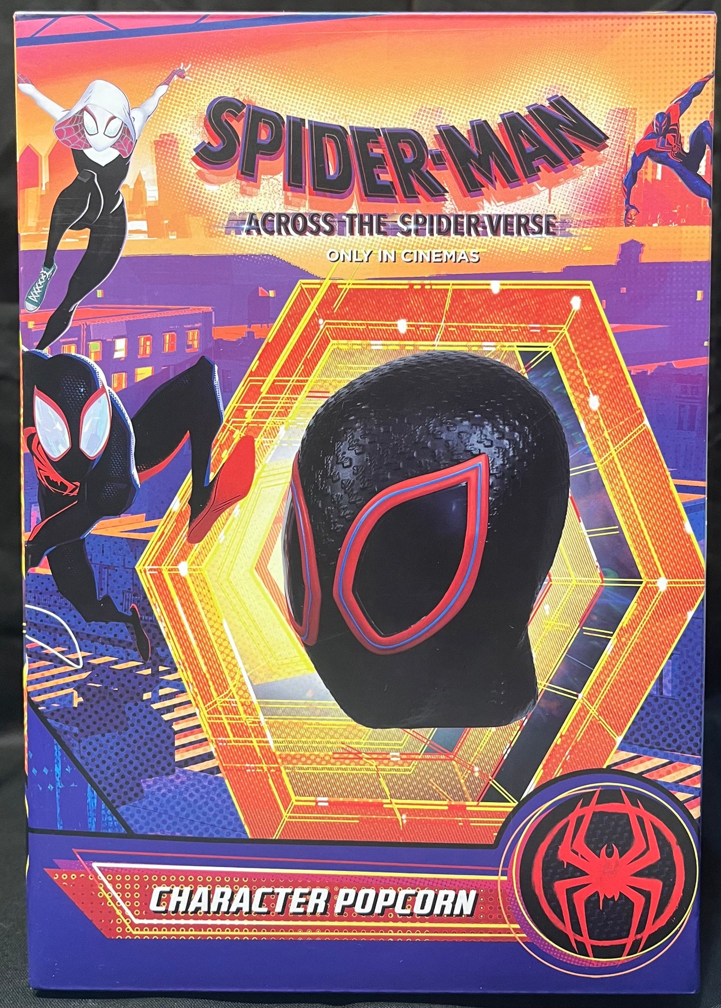 Spider-Man Across the Spiderverse Popcorn Bucket