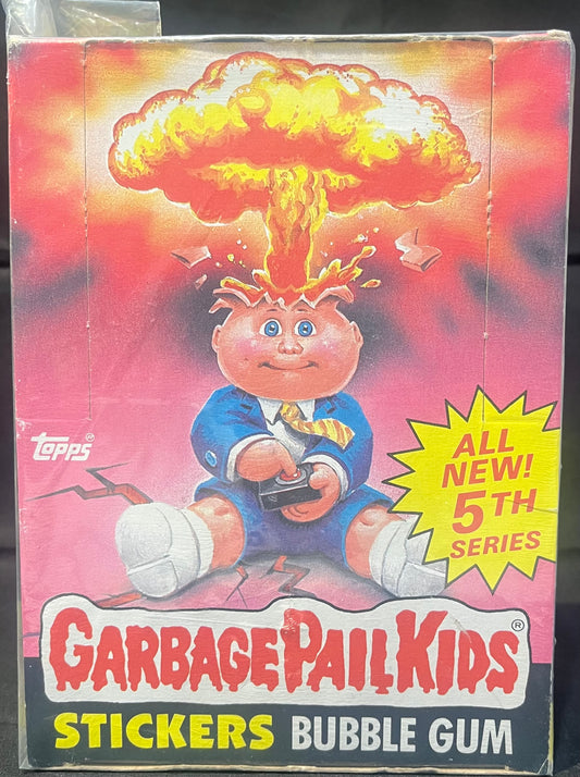 Topps 1986 5th Series Garbage Pail Kids
