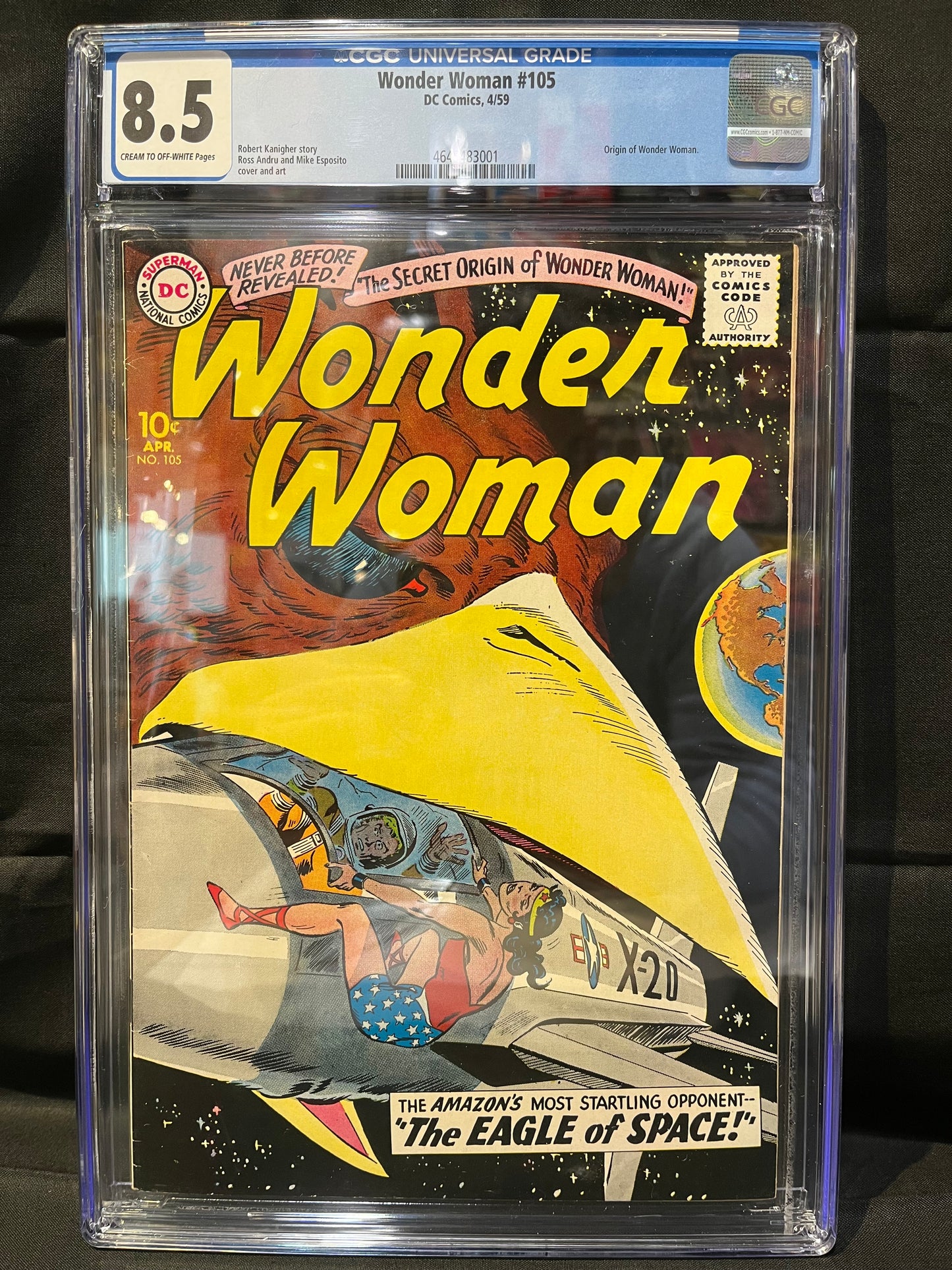Wonder Woman #105 CGC 8.5