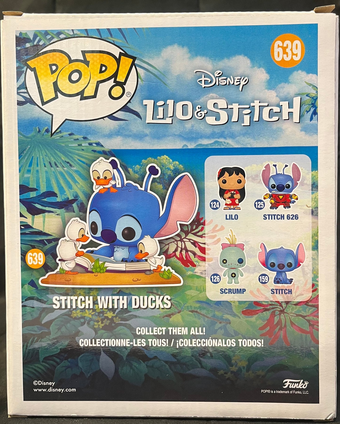 Disney Lilo & Stitch Funko 639 Stitch with Ducks