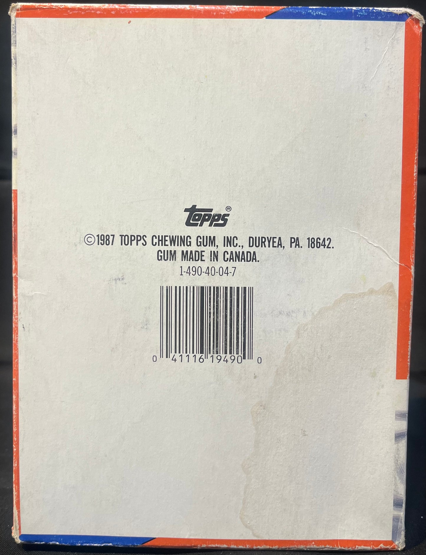 1987 Topps 9th series Garbage Pail Kids (Copy)