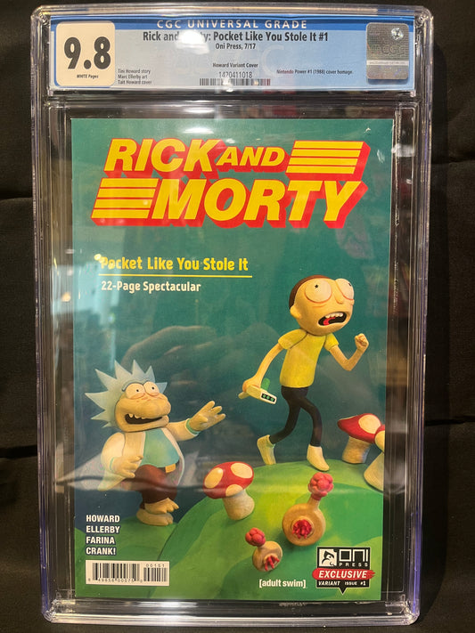 Rick and Morty: Pocket Like You Stole It #1 CGC 9.8