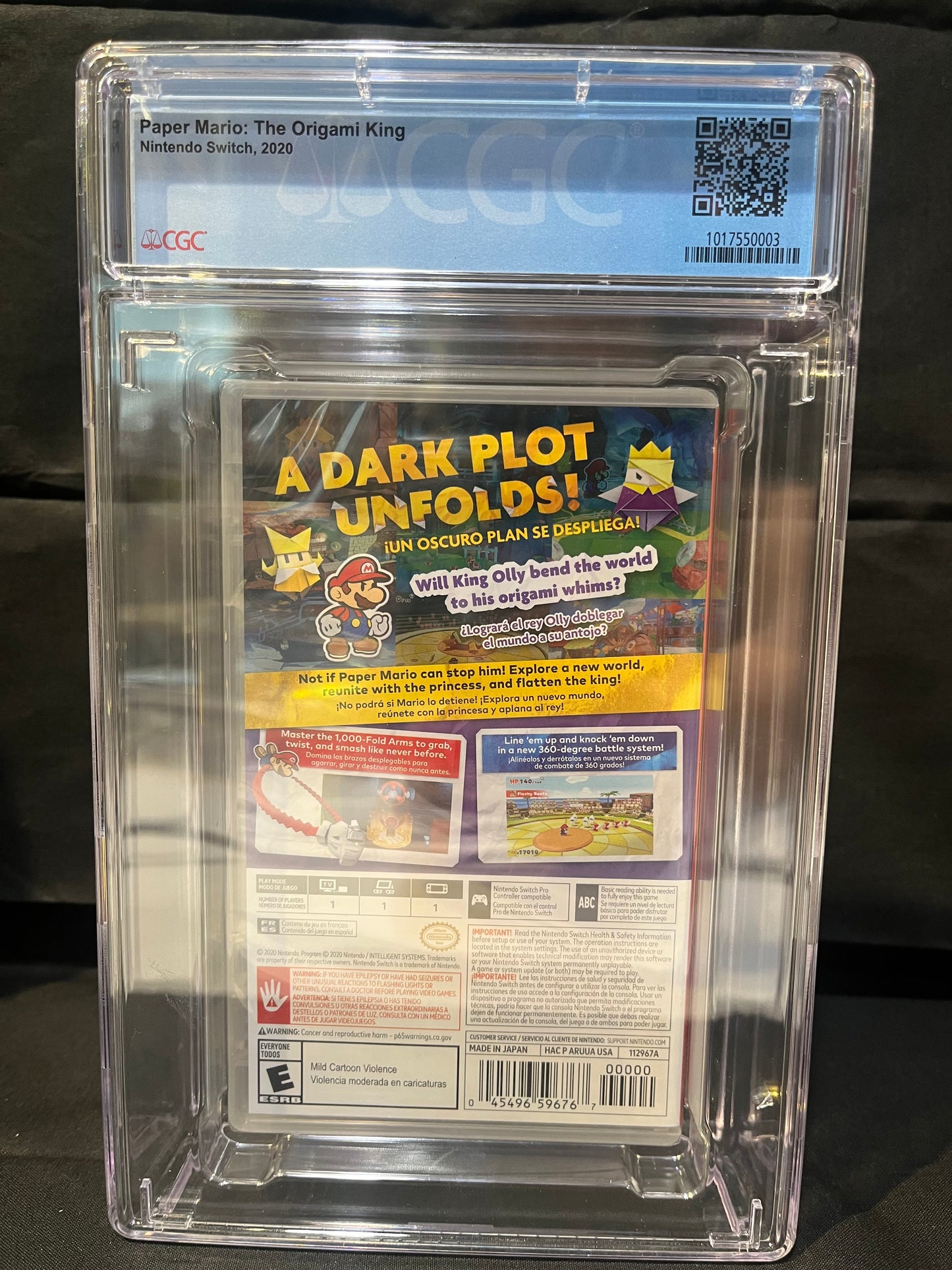 Paper Mario: The Origami King CGC 9.6
