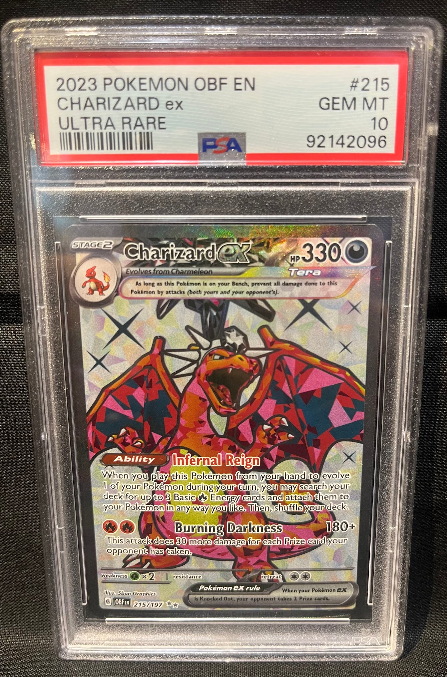 Charizard ex 2023 PSA Gem MT 10