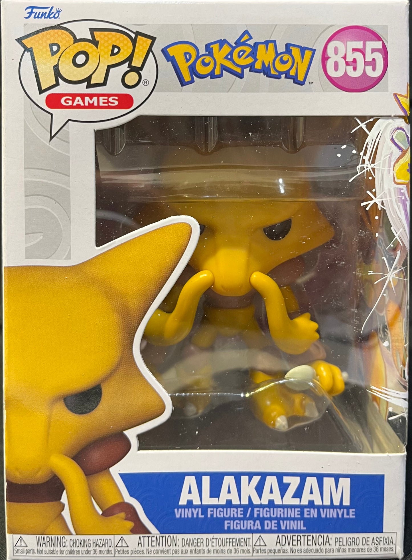 Pokemon Alakazam Funko Pop 855